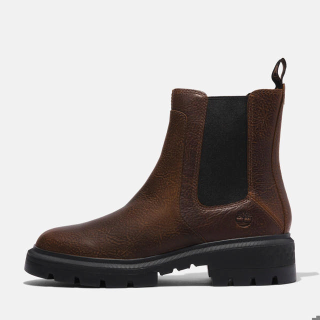 Cortina Valley MID CHELSEA BOOT DARK BROWN