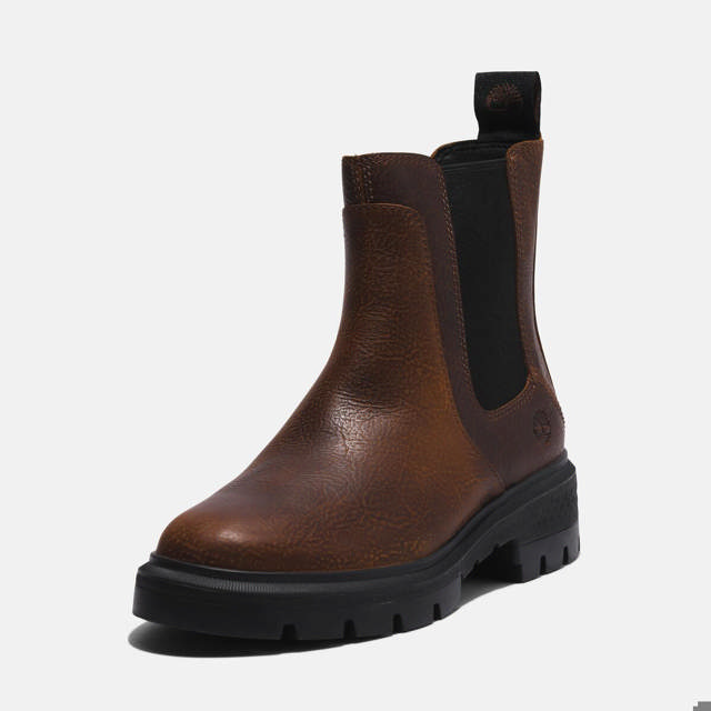 Cortina Valley MID CHELSEA BOOT DARK BROWN